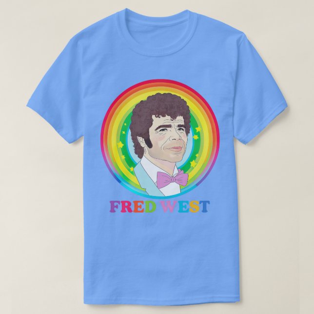 Fred West 90s Style Aesthetic Design T-Shirt (Design Front)