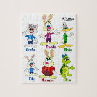 Freddie Bunny & Friends Jigsaw Puzzle