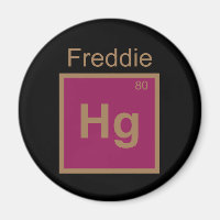 Freddie Hg (Mercury) Element Pun