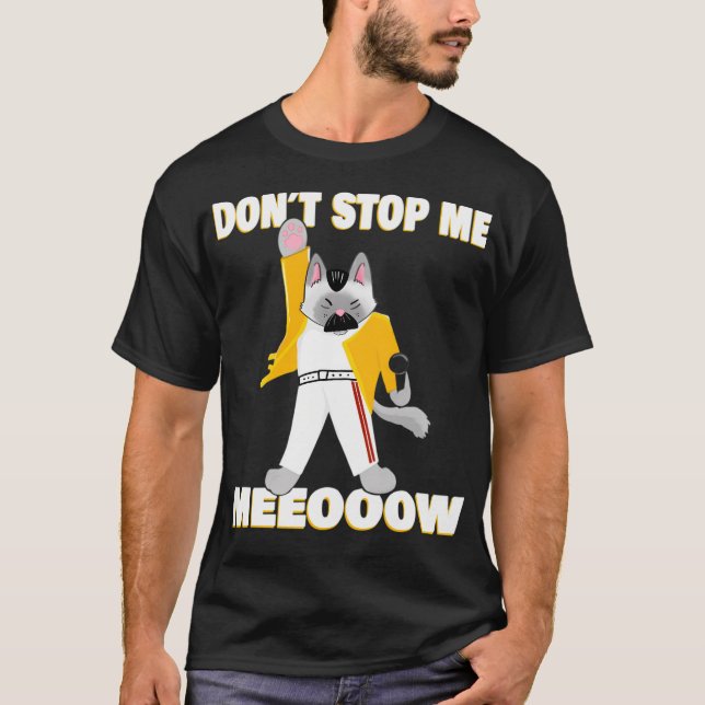 Freddie Meowcury Freddy Mercury As A Cat Classic . T-Shirt (Front)