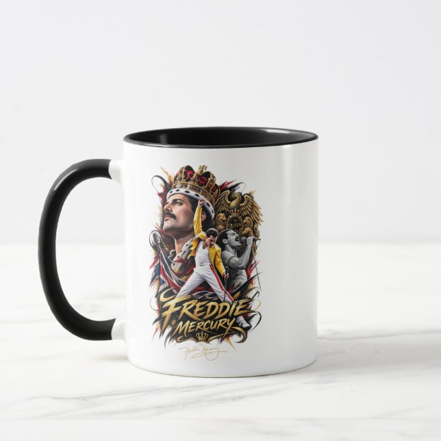 Freddie Mercury Mug (Left)