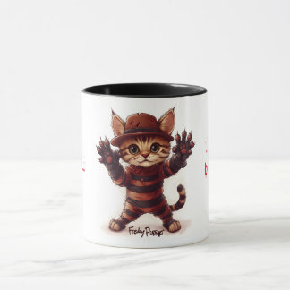 Freddy Purrger Halloween Cat Mug