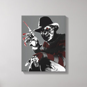 Freddy vs. Jason Freddy Seeing Red Canvas Print