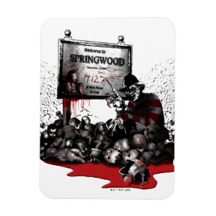 Freddy vs. Jason Welcome to Springwood Magnet