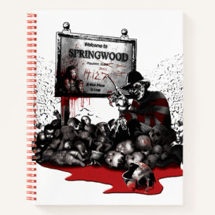 Freddy vs. Jason Welcome to Springwood Notebook