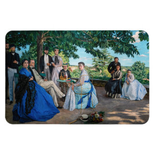 Frederic Bazille - The Family Reunion Magnet