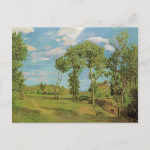 Frédéric Bazille's Paysage au bord du Lez Postcard