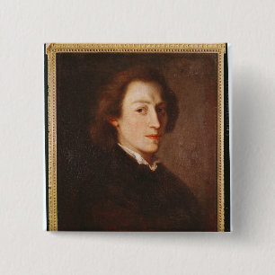 Frederic Chopin 15 Cm Square Badge