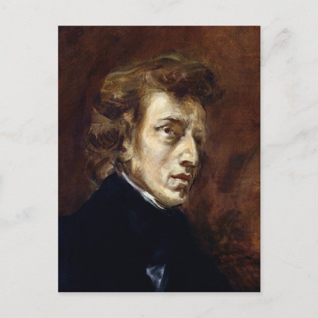 Frederic Chopin  1838 Postcard (Front)