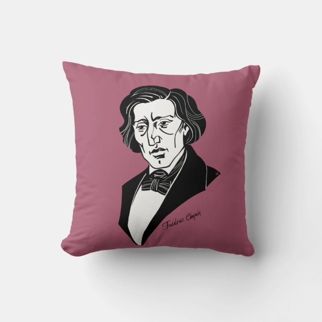 Frederic Chopin Cushion (Front)