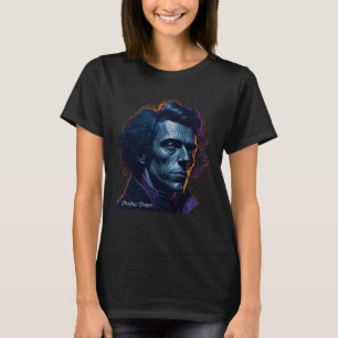 Frederic Chopin Portrait Pianist Composer Illustra T-Shirt