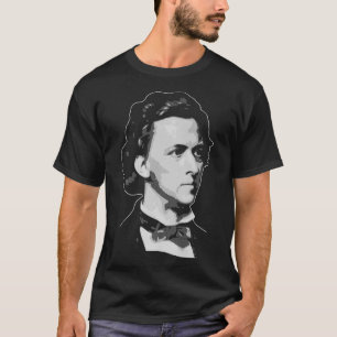 Frederic Chopin Retro Propaganda Classical Music C T-Shirt