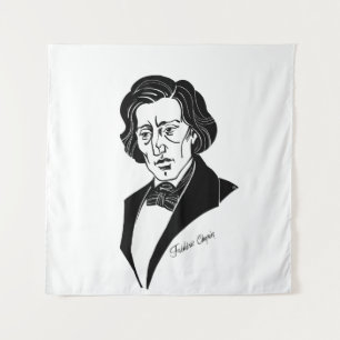 Frederic Chopin Tapestry