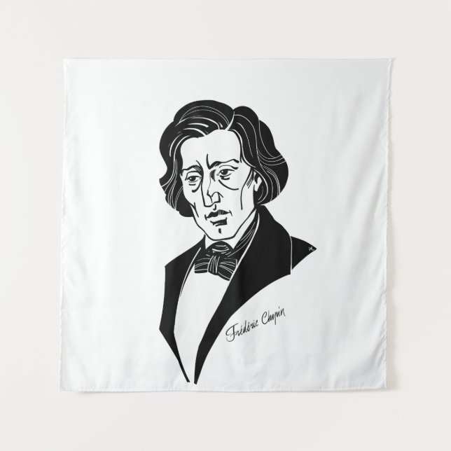Frederic Chopin Tapestry (Front)