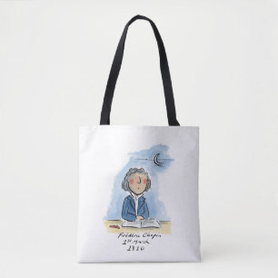 Frederic Chopin Tote Bag