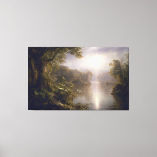 Frederic Edwin Church - El Rio de Luz Canvas Print