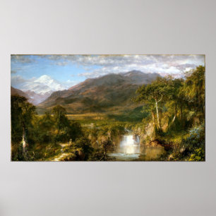 Frederic Edwin Church Heart of the Andes Poster