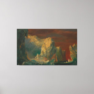 Frederic Edwin Church - Iceberg Fantasy Canvas Print