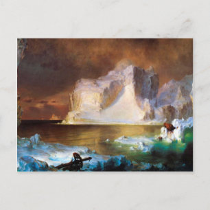 Frederic Edwin Church - Iceberg Postcard