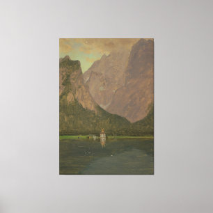 Frederic Edwin Church - Jerusalem from the Mount o Canvas Print