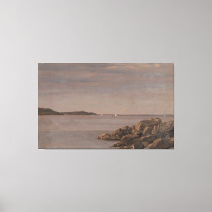 Frederic Edwin Church - Mt. Desert Island, Maine Canvas Print