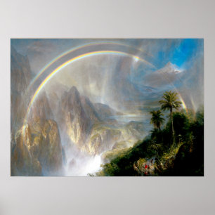 Frederic Edwin Church – Rainy Season in the Tropic Poster