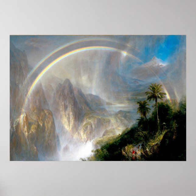 Frederic Edwin Church – Rainy Season in the Tropic Poster (Front)