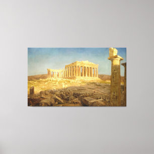 FREDERIC EDWIN CHURCH - The Parthenon - 1871 - Canvas Print