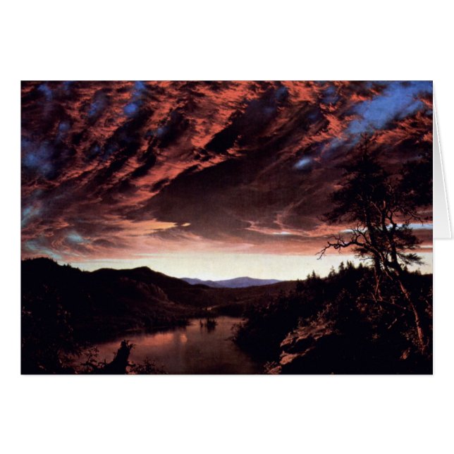 Frederic Edwin Church - Twilight in the Wilderness (Front Horizontal)