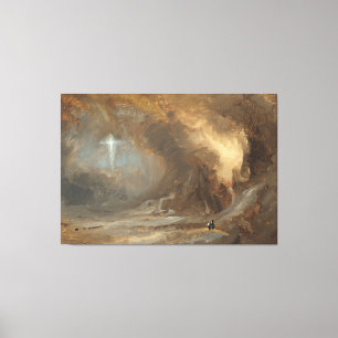 Frederic Edwin Church - Vision of the Cross  Canvas Print