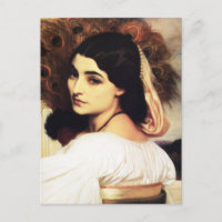 Frederic Leighton Pavonia Postcard