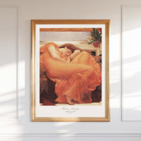 Frederic Lord Leighton Flaming June Painting Art