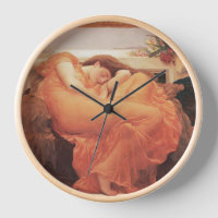 Frederic Lord Leighton Flaming June Square Art