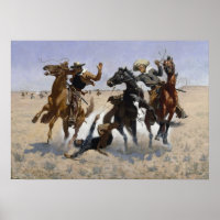 Frederic Remington / Aiding a Comrade