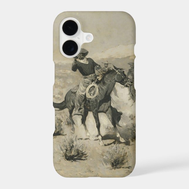 Frederic Remington Iphone Case (Back)