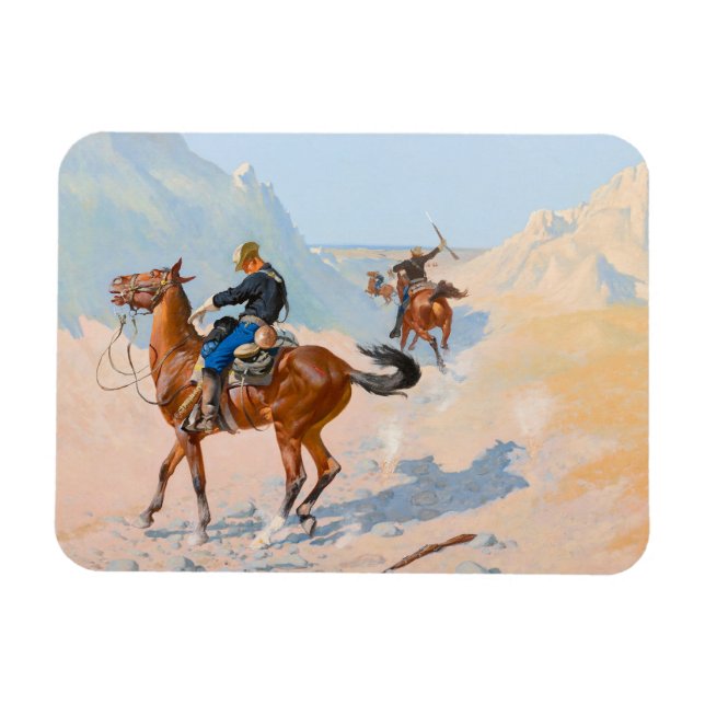 Frederic Remington - The Advance-Guard, or The Mil Magnet (Horizontal)