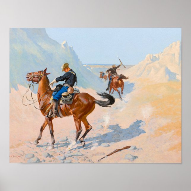 Frederic Remington - The Advance-Guard, or The Mil Poster (Front)