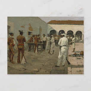 Frederic Remington - The Mier Expedition Postcard