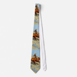 Frederic Remington's The Cowboy (1902) Tie