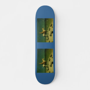 Frederic Remington's The Night Herder (circa 1908) Skateboard
