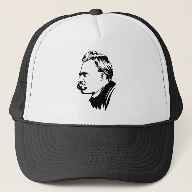 Frederich Nietzsche Portrait Hat (Front)