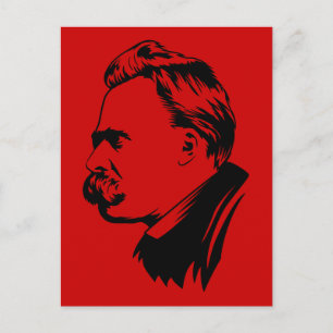 Frederich Nietzsche Portrait Postcard