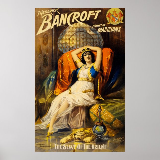 Frederick Bancroft, prince of magicians Poster (Front)