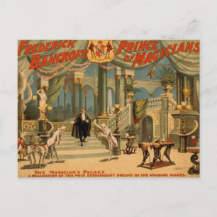 Frederick Bancroft, 'The Magician's Palace' Postcard