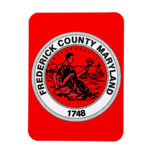 Frederick County seal Magnet