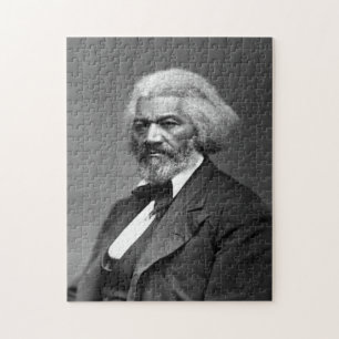 Frederick Dougla$$ African American Rights Hero Jigsaw Puzzle