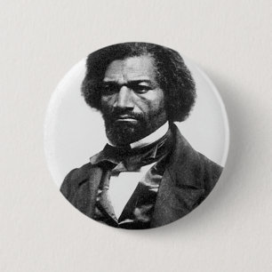 Frederick Douglass 6 Cm Round Badge