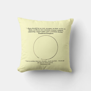 FREDERICK DOUGLASS CUSHION