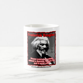 Frederick Douglass Power Concedes Quote Coffee Mug