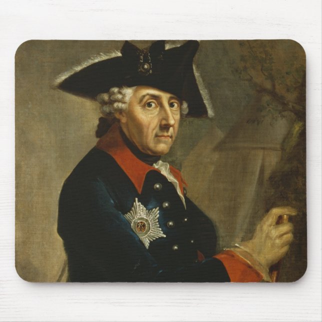 Frederick II the Great of Prussia, 1764 Mouse Pad (Front)